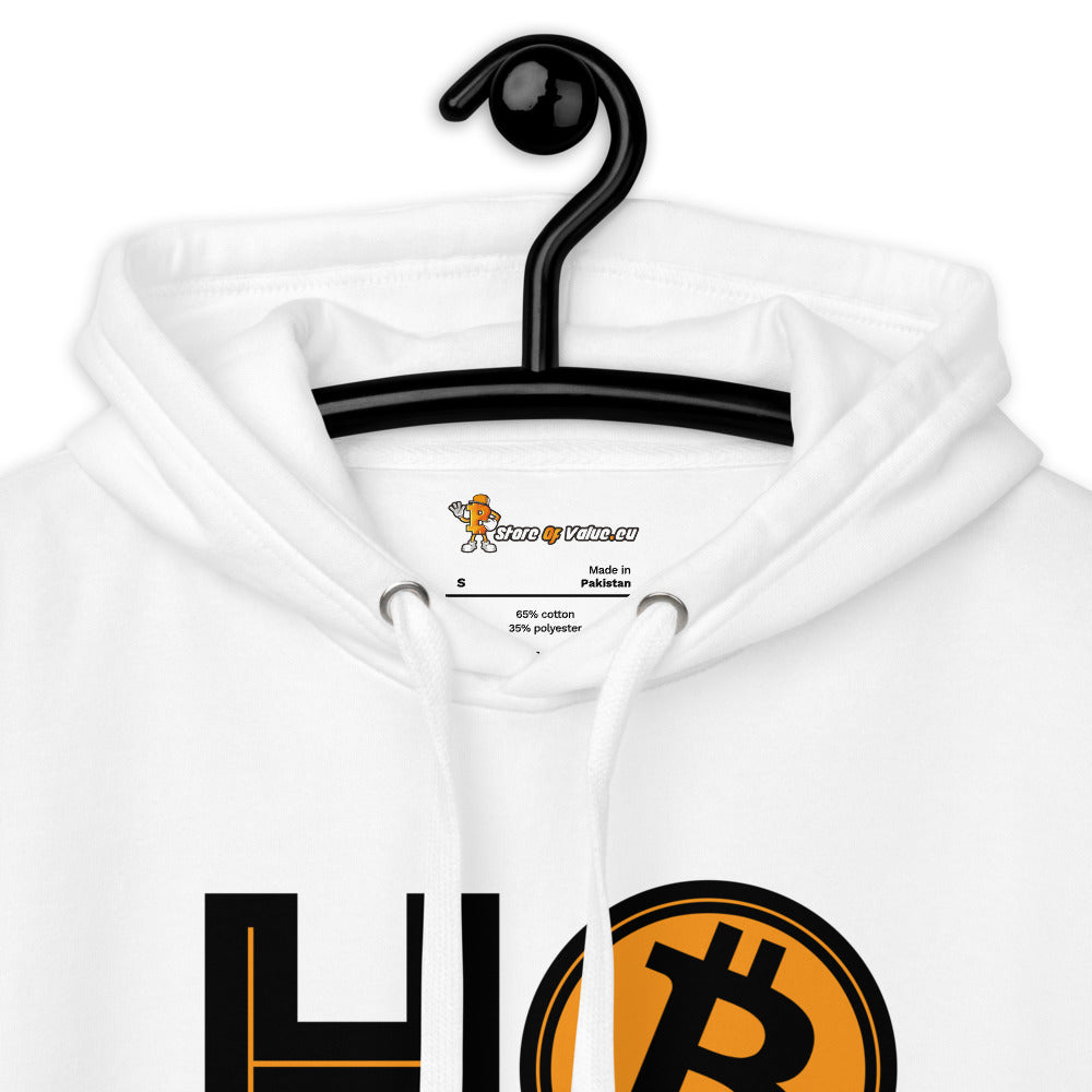 HODL - Premium Unisex Bitcoin Hoodie Store of Value