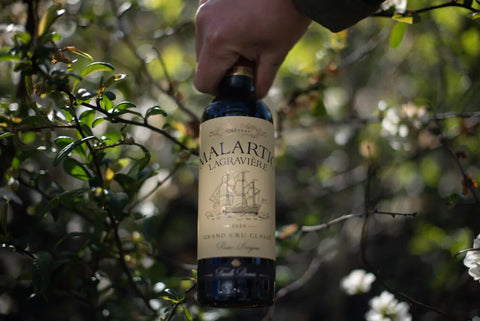 Bottle of Malartic Lagraviere Rouge