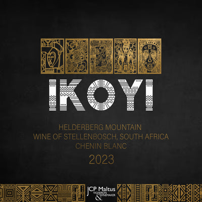 2023 IKOYI Helderberg White bottle label