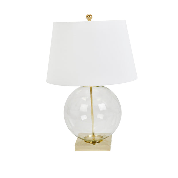 clear round table lamp