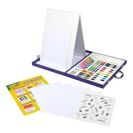 Crayola Kids Mini Dual Sided Wooden Art Easel w/ Chalkboard & Dry Erase  Supplies, 1 Piece - Harris Teeter