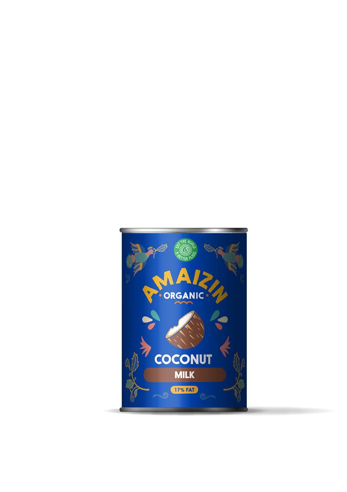 Org Coconut Milk Tin 400ml