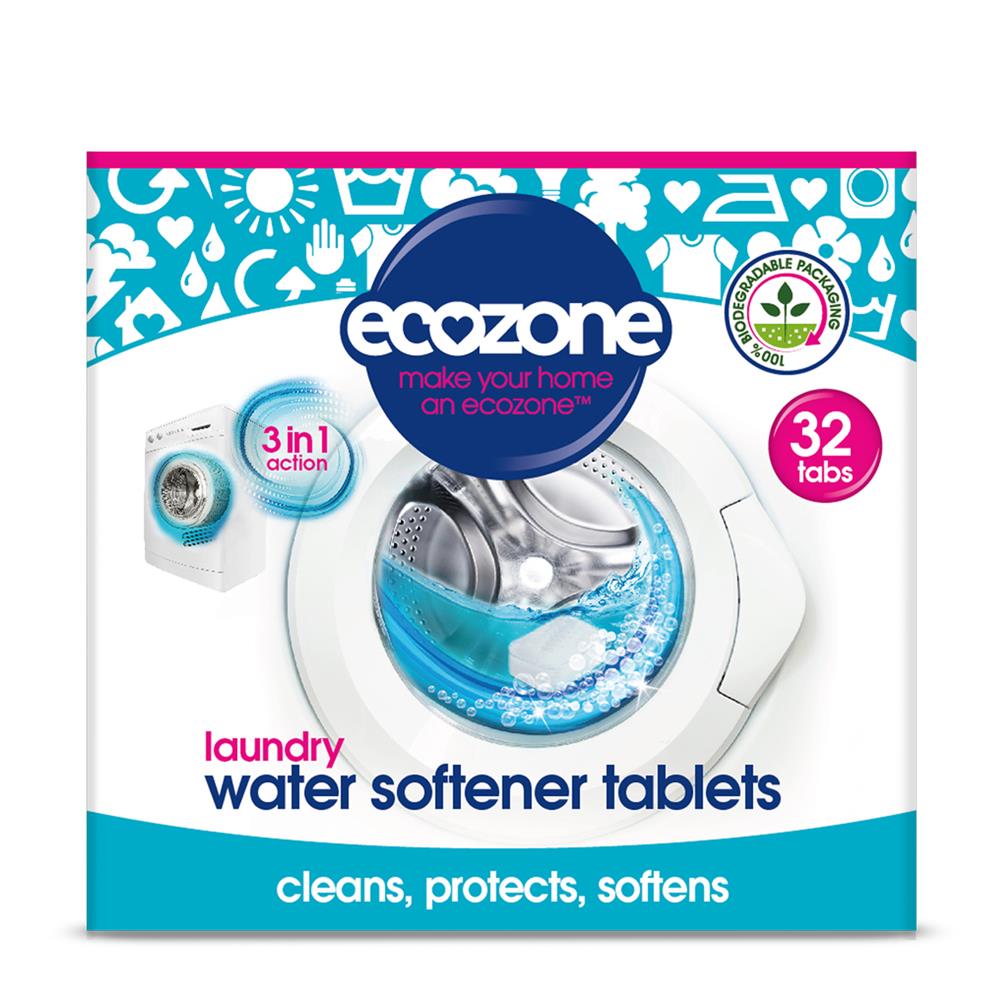 Ecozone Laundry Water Softener Tablets 32 tablet