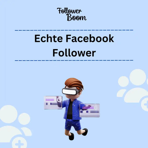 Echte deutsche Facebook Follower