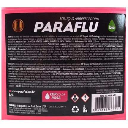 Aditivo para Radiador Rosa Bio Orgânico Pronto para Uso 5 Litros - Paraflu - 10-3022 (3)