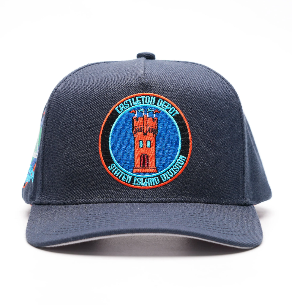 Castleton Depot "Premier Division" 5 Panel Pre-Curve Snapback