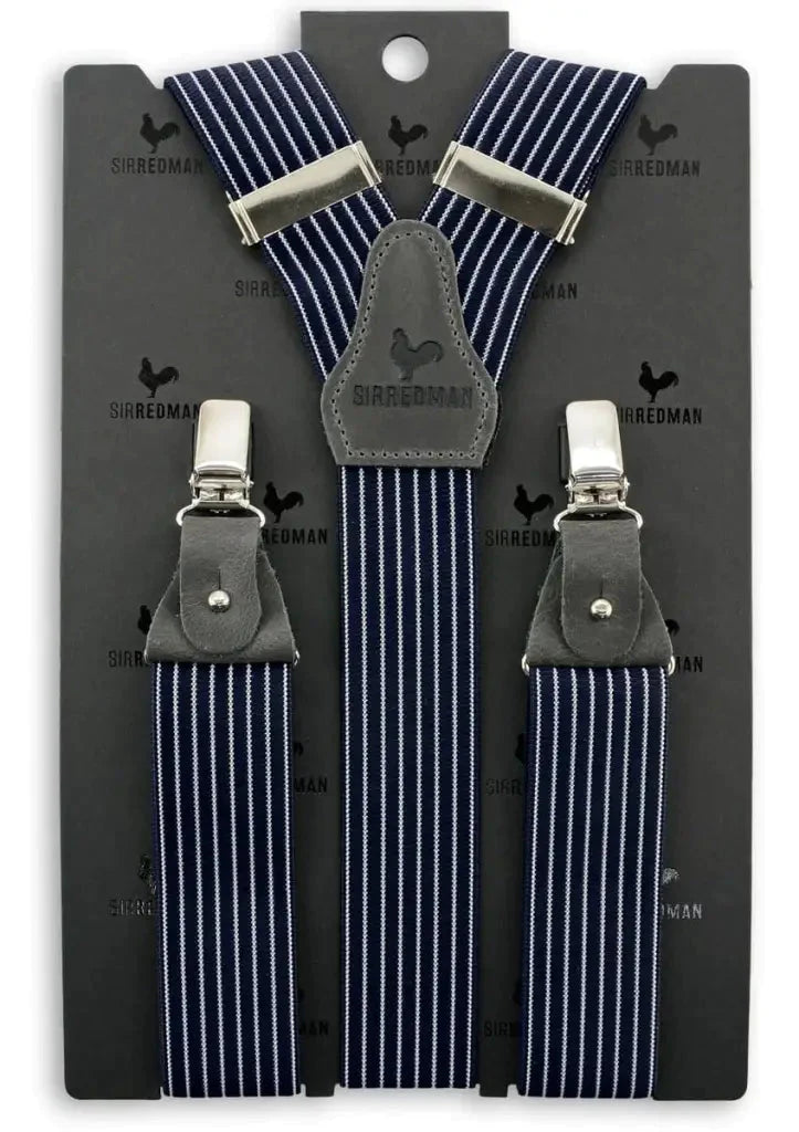 Sir Redman set of suspender buttons antique silver