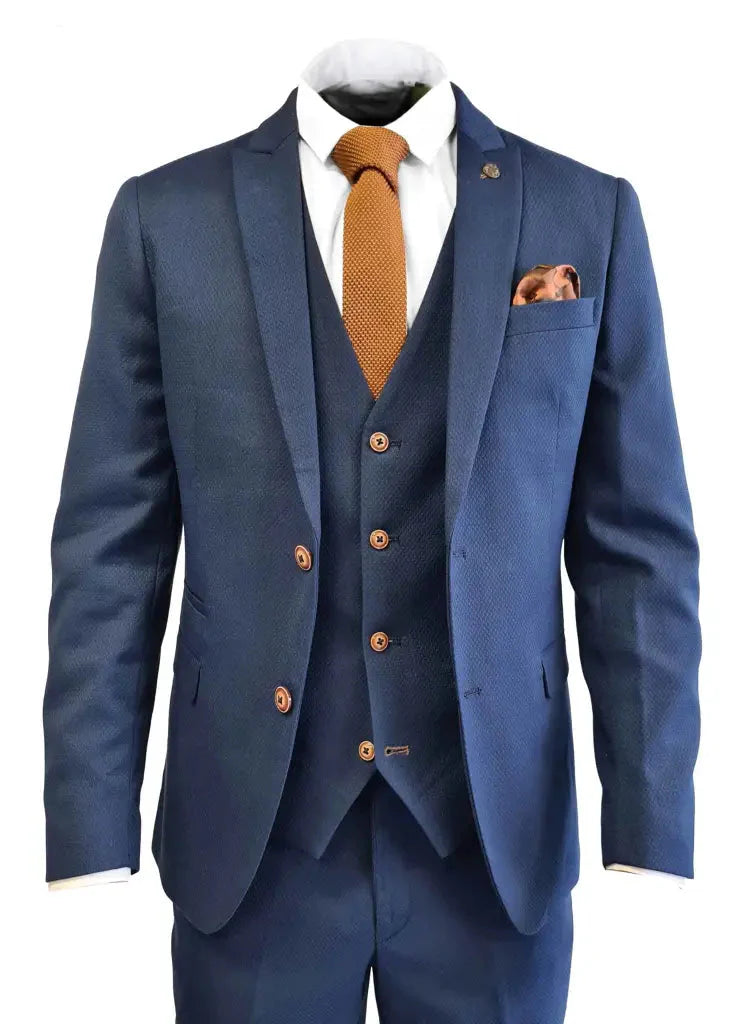 2-piece Royal blue suit - Marc Darcy Max Royal blue 2pc