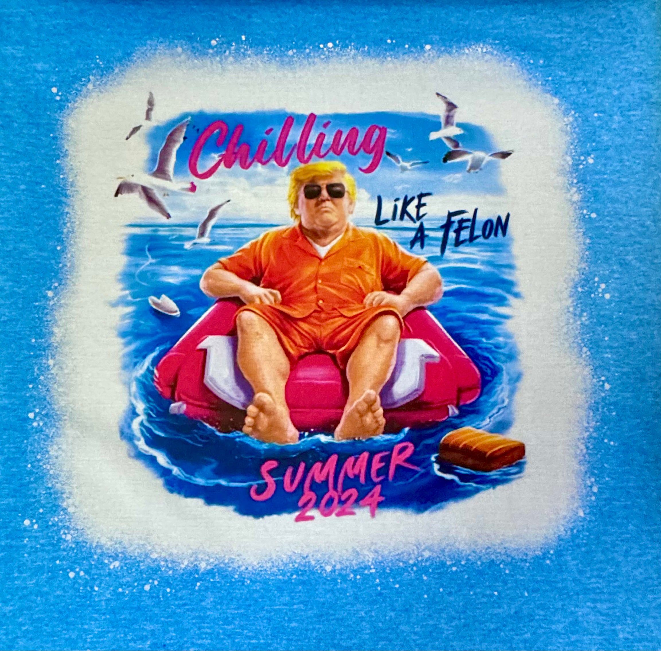Chillin' Like a Felon Summer '24 Graphic Tee