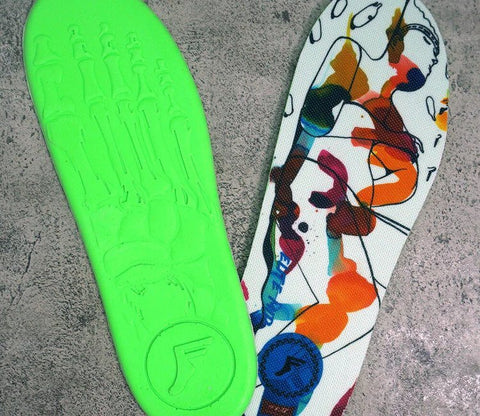 An image of FP Insoles Kingfoam Elite Insoles, Will Barras King of Summer.