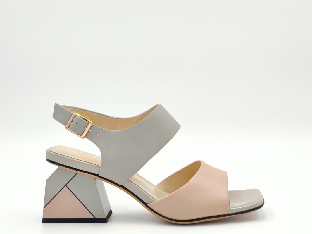 Sandale Dama Elegante Franky Feni K5687 /Gr+Rz