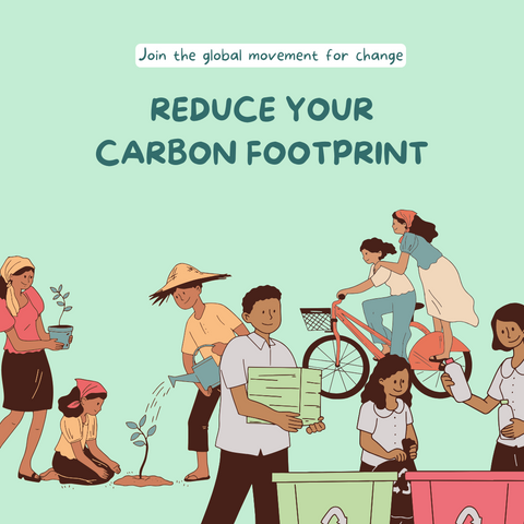 Reduce your carbon footprint