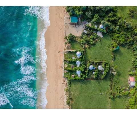 Beach hotel in Bali