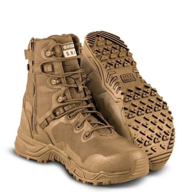Original SWAT | Alpha Fury Boots 8" Side-Zip | Coyote