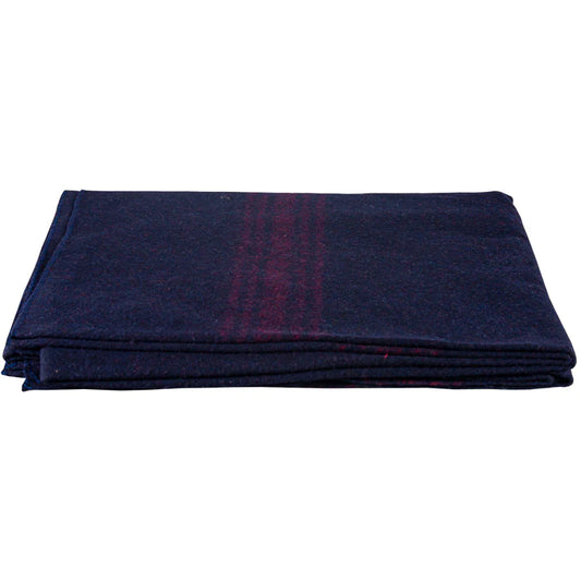 Vintage Civil War Style Wool Blanket Army Navy Marine Store