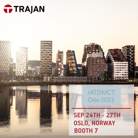 Meet Trajan at booth 7 at IATDMCT 2023