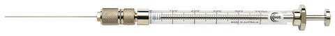 Pre-fitted syringe with push-pull valve with replaceable needle
