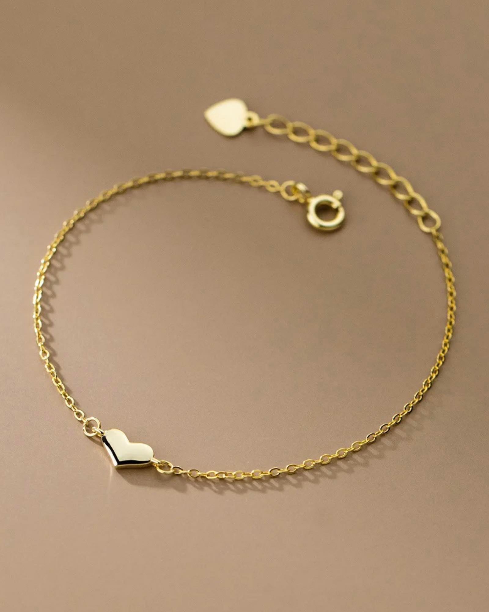 Se Belphia Bruised Armbånd 925 Sterling 18K guldbelagt - 925 sterling sølv belagt med 18K guld / 15 + 3 cm hos Belphia Jewelry