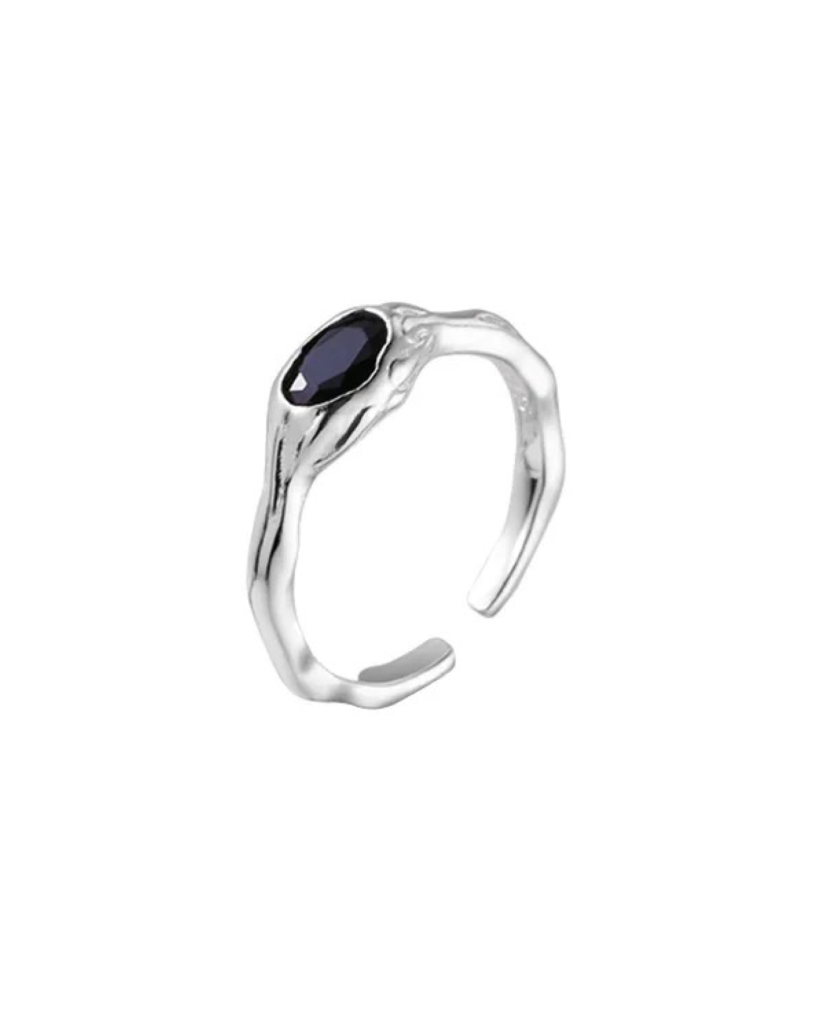 Belphia Valentina Ring 925 Sterling Sølv - Justerbar / 925 Sterling Sølv