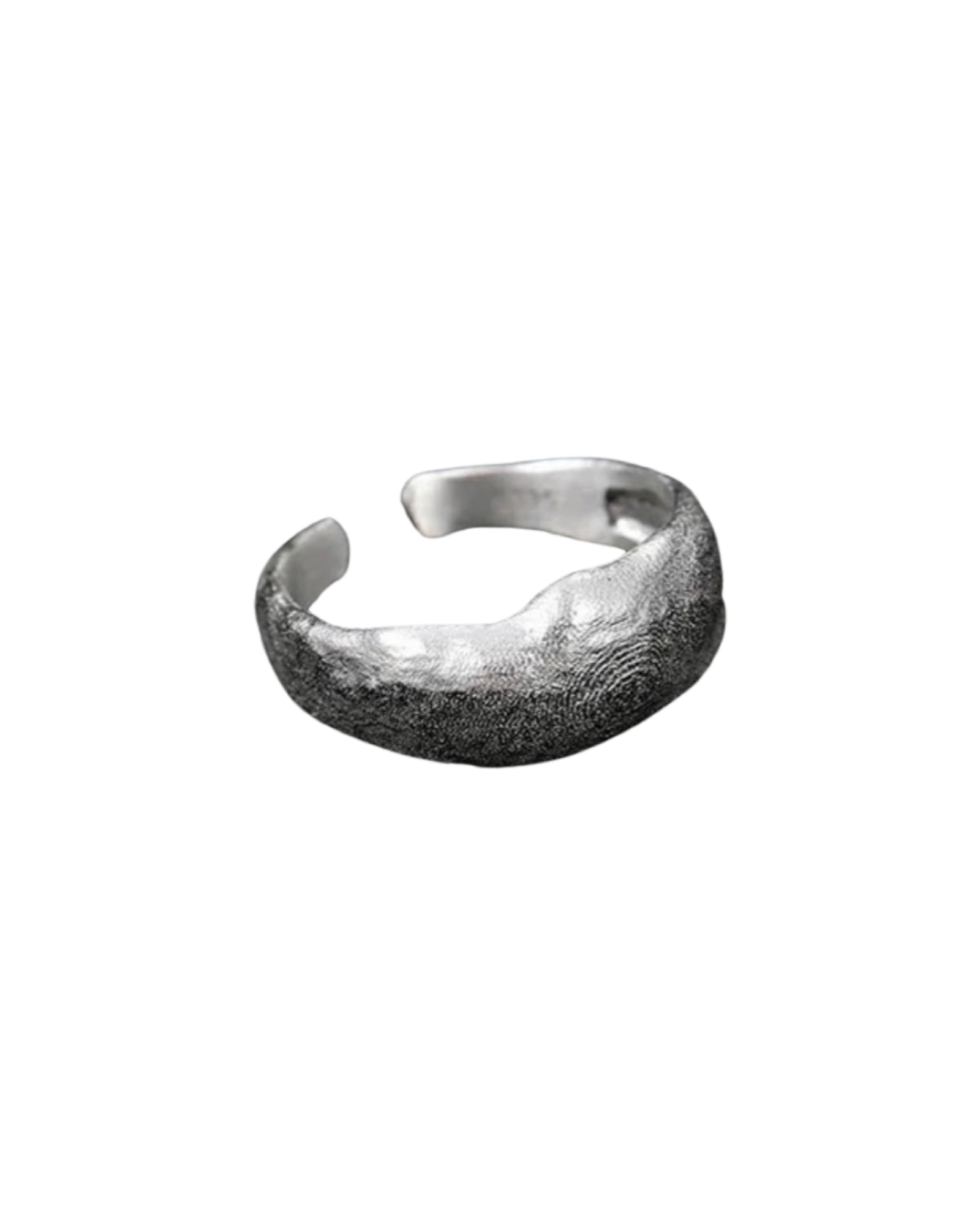 Billede af Belphia Korean Plain Ring 925 Sterling Sølv - Justerbar / 925 Sterling Sølv