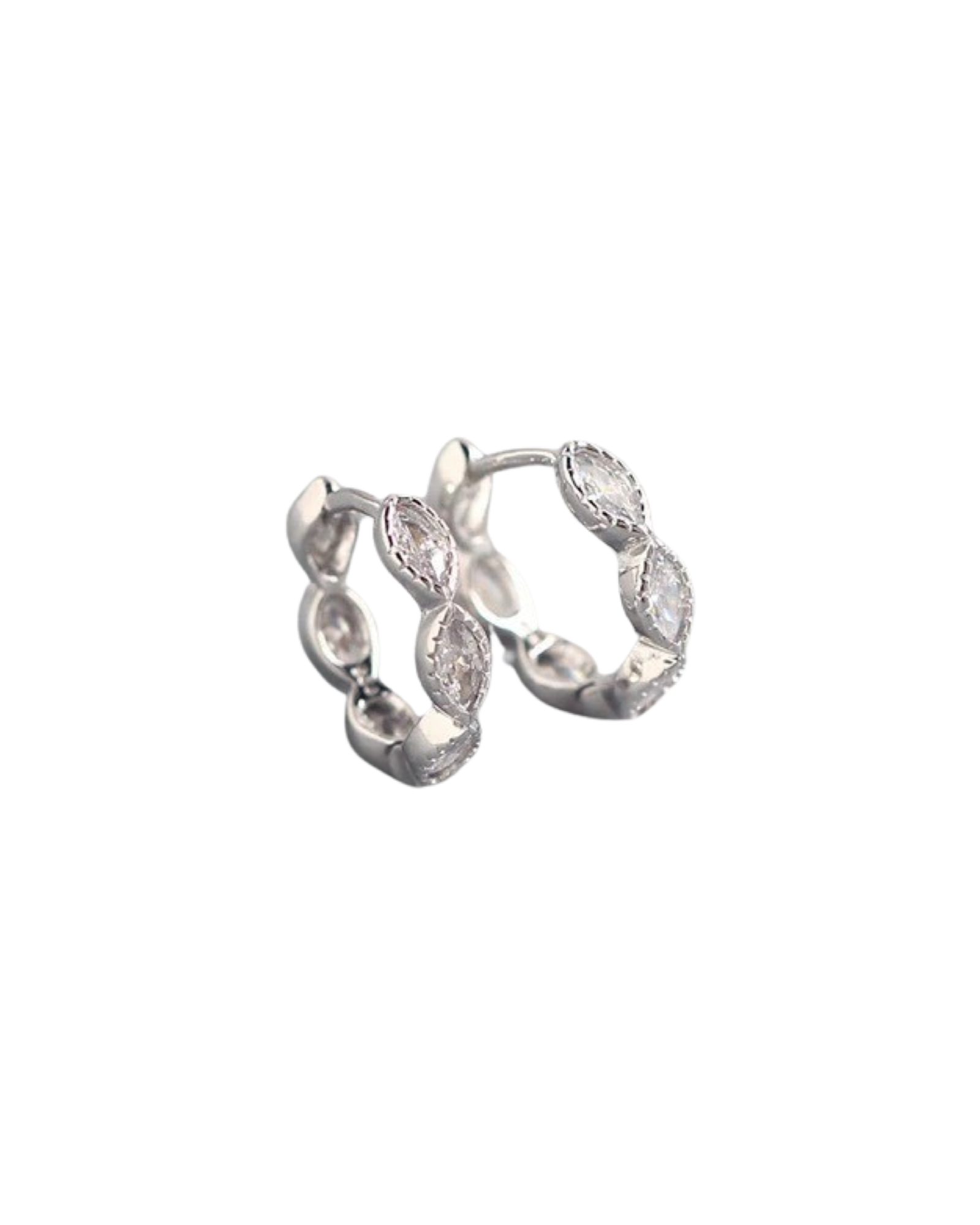 Billede af Belphia Astrid Øreringe 925 Sterling Sølv 12 mm - One size / 925 Sterling Sølv