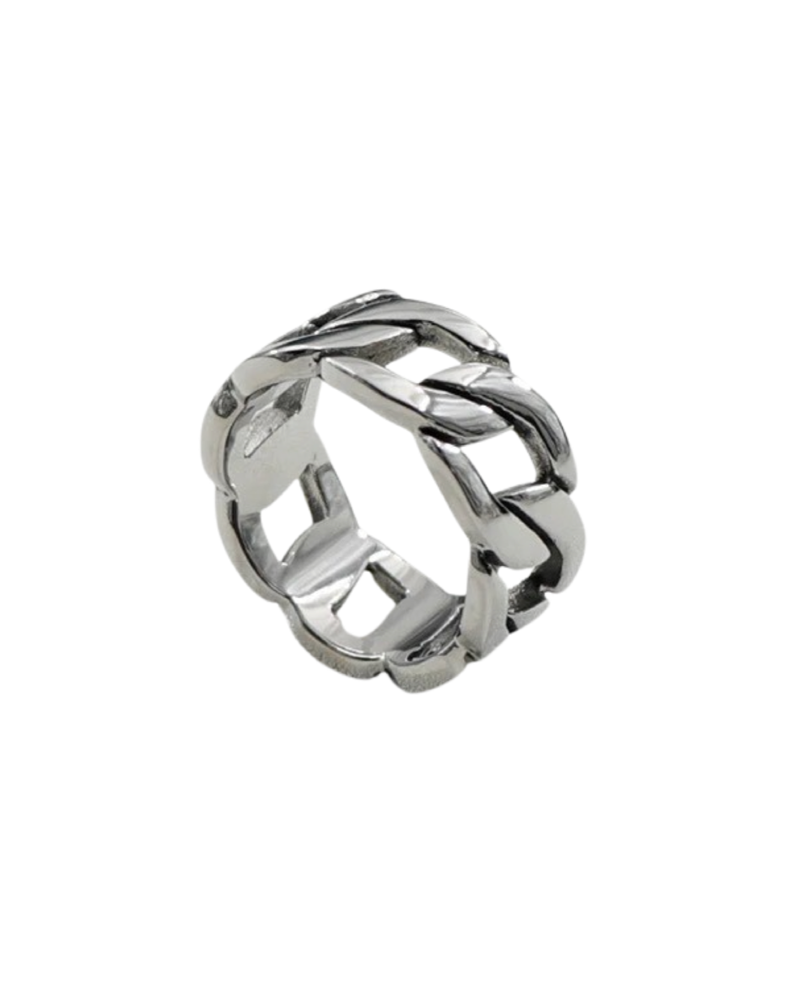 Se Belphia Chain Ring Stainless Steel - 55 / Stainless Steel hos Belphia Jewelry