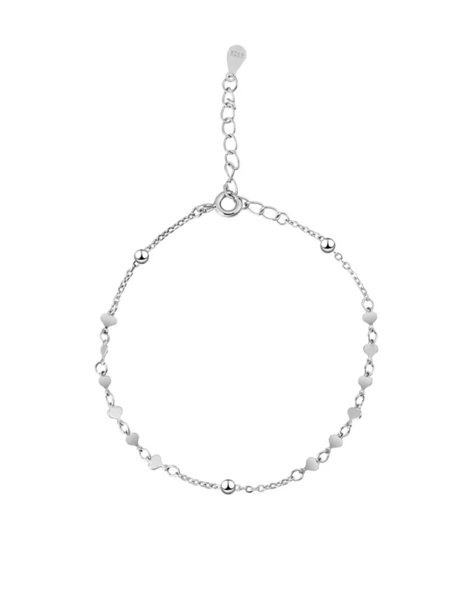 Billede af Belphia Grace Armbånd 925 Sterling Sølv - 14 + 3 cm / 925 Sterling Sølv