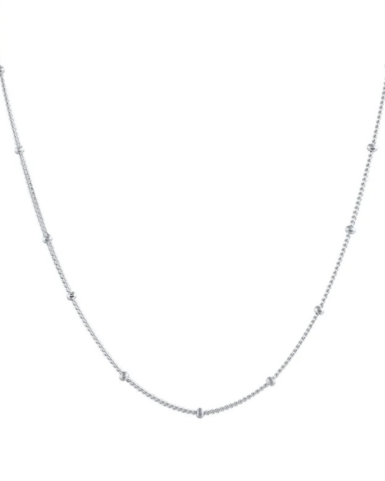 Se Belphia Lillian Halskæde 925 Sterling Sølv - 36 + 5 cm / 925 Sterling Sølv hos Belphia Jewelry