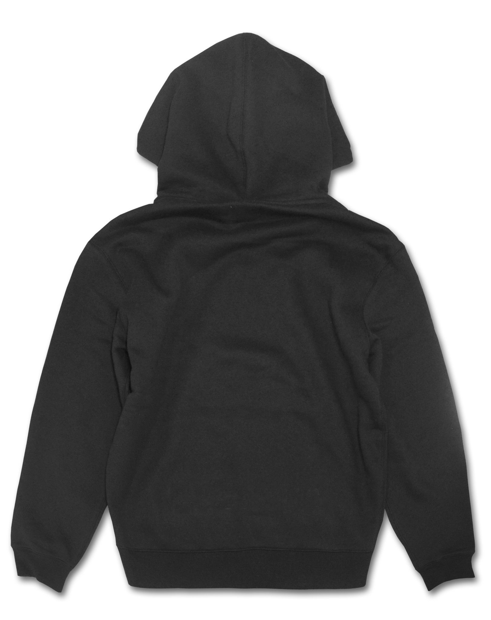 Fungolia fleece Hoodie - Plain (Black) - FUNGOLIA