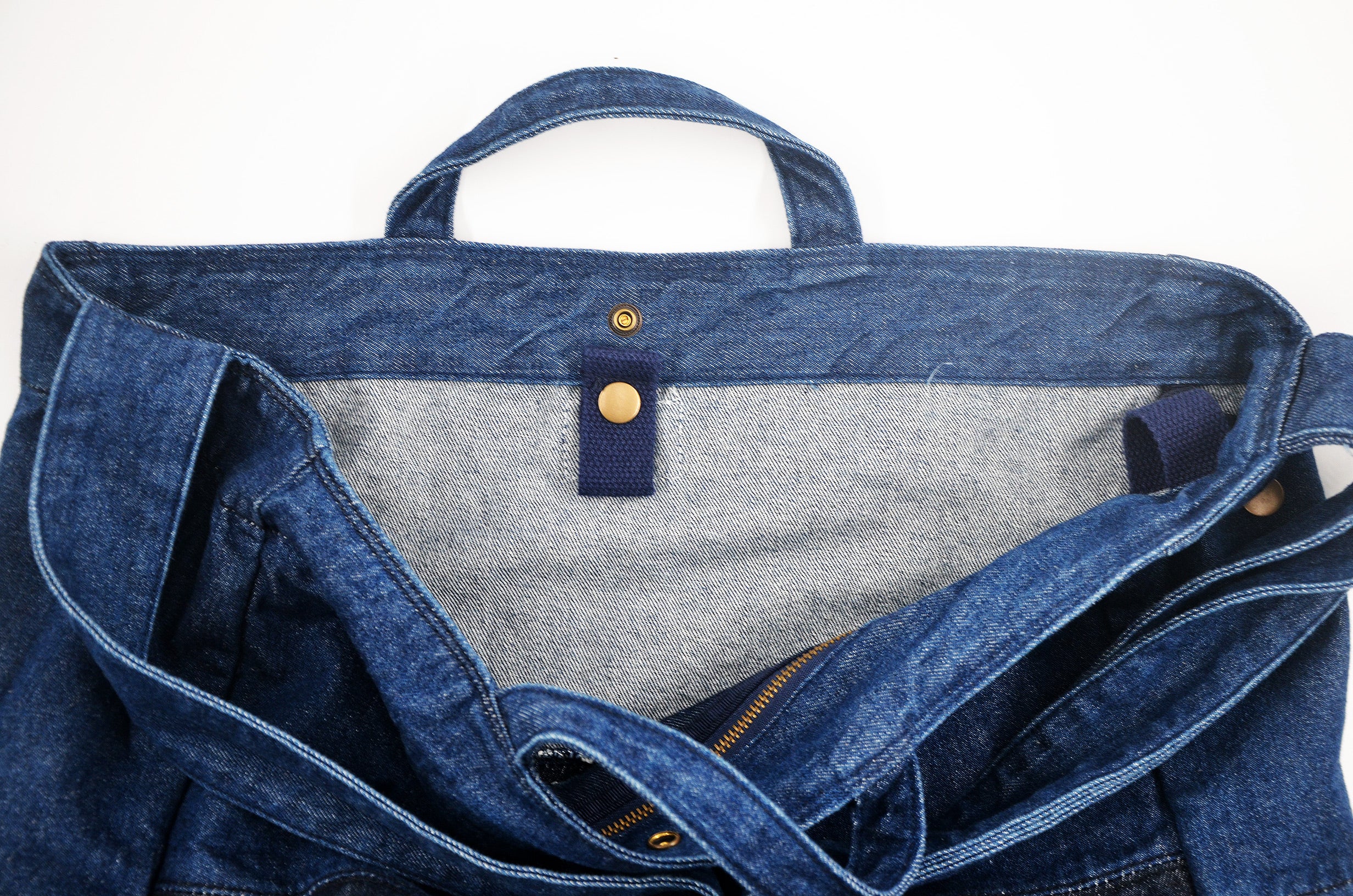 Denim tote bag - FUNGOLIA