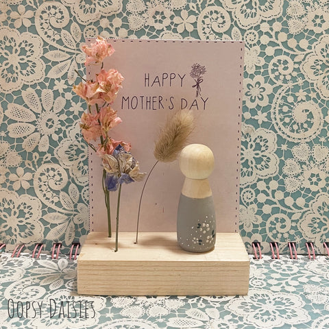 Peg Doll Scene - Happy Mother's Day 13696