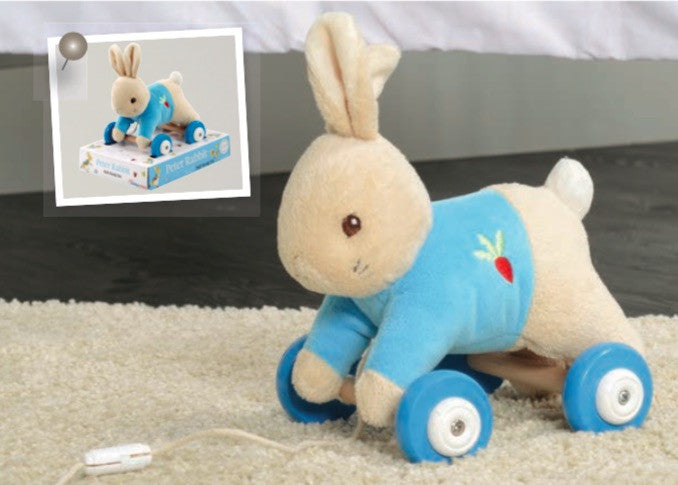peter rabbit pull toy