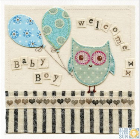 Card Vintage Too - Baby Boy 13816