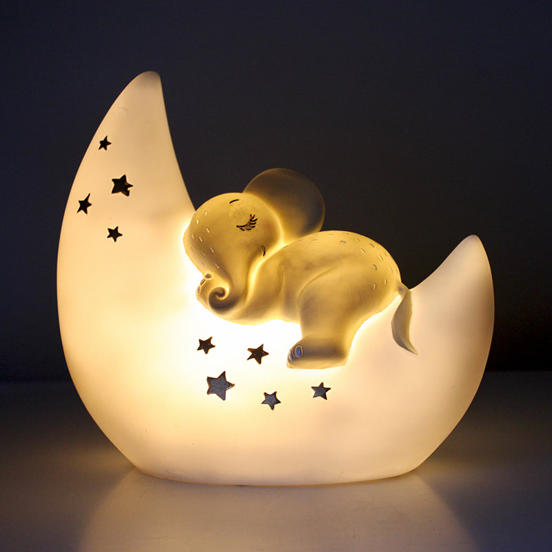 Featured image of post Ceramic Elephant Night Light : A silicon sleeve on the light base holds the ceramic piece firmly in place.