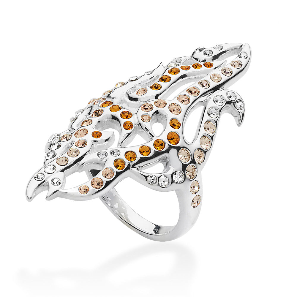 Fox Engagement Ring White Gold Fox Ring Fox – FL LLC