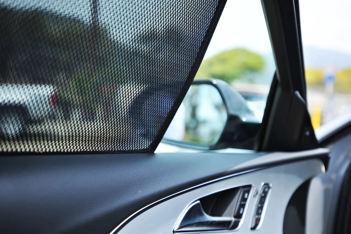 QuickSnap Sun Protector Car Window Sunscreens Quiksnap