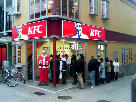 KFC in Japan. Credit: Flickr