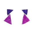 plata Morado y Fucsia