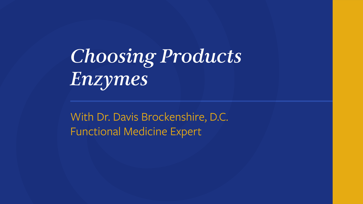 Choosing-Products-Enzymes