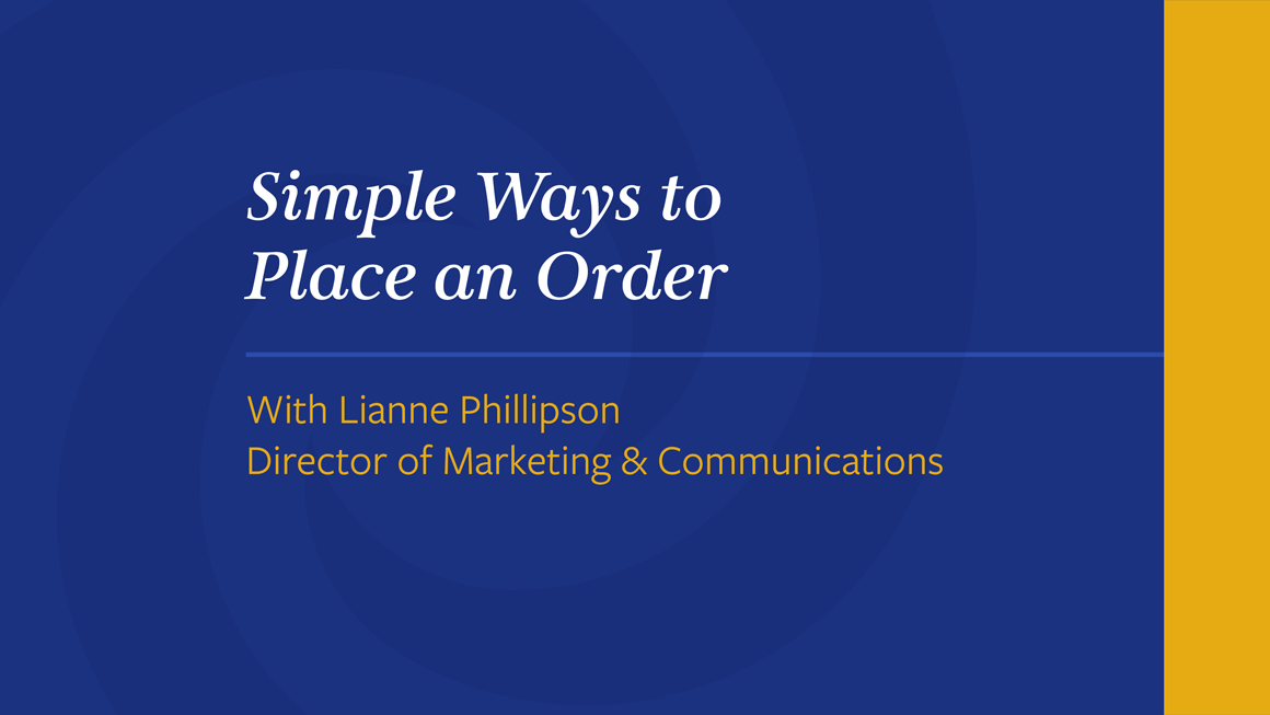 Simple-Ways-to-place-an-order-video