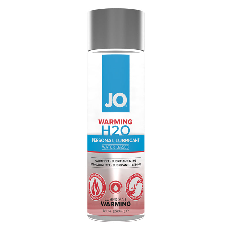 Jo H2o Warming Water Based Lubricant 8 Oz 9265