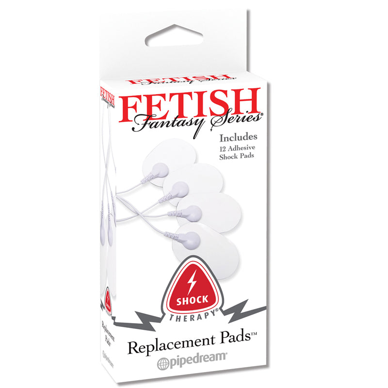 Fetish Fantasy Shock Therapy Replacement Pads 12 Count 