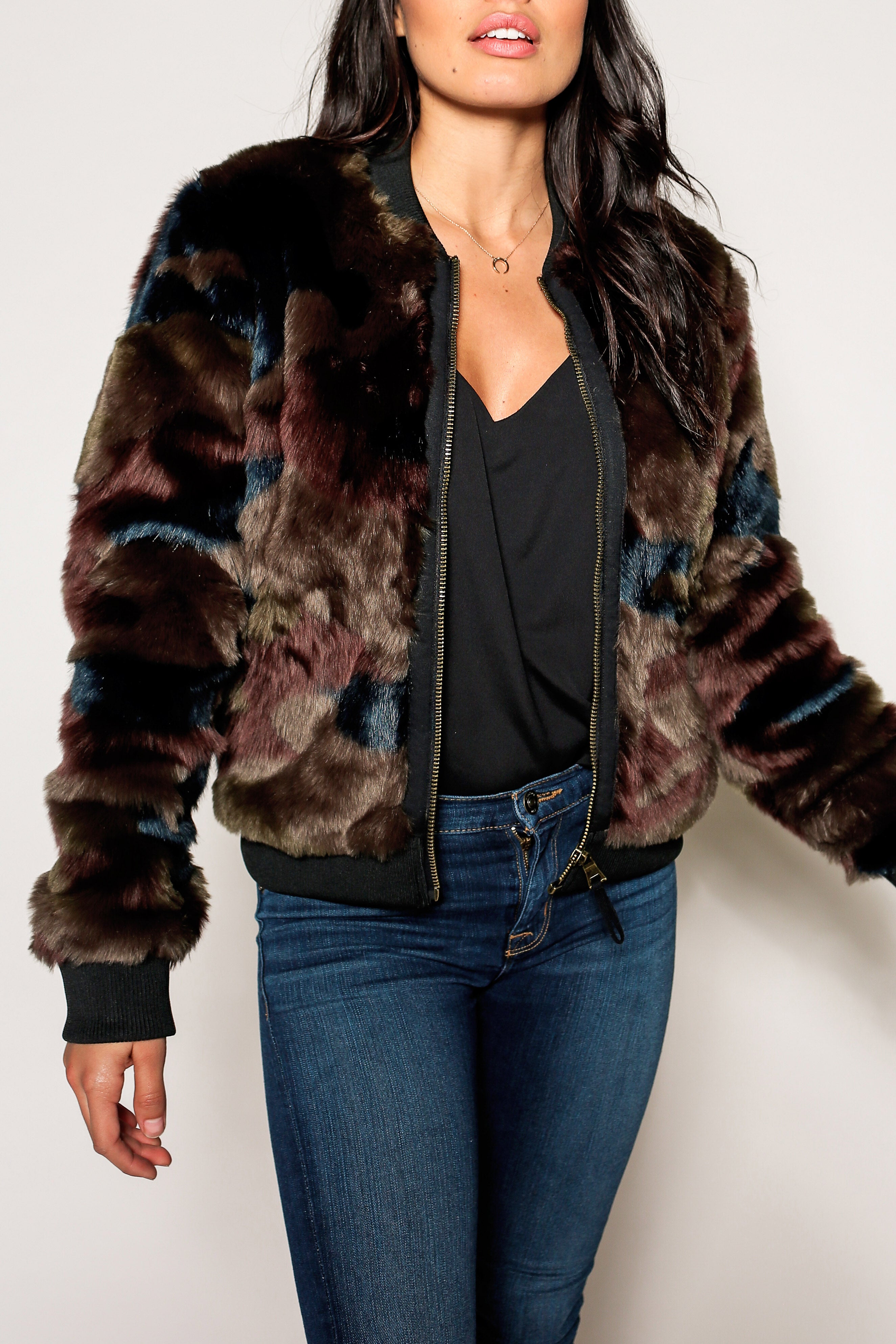 Alyssa Faux Fur Jacket