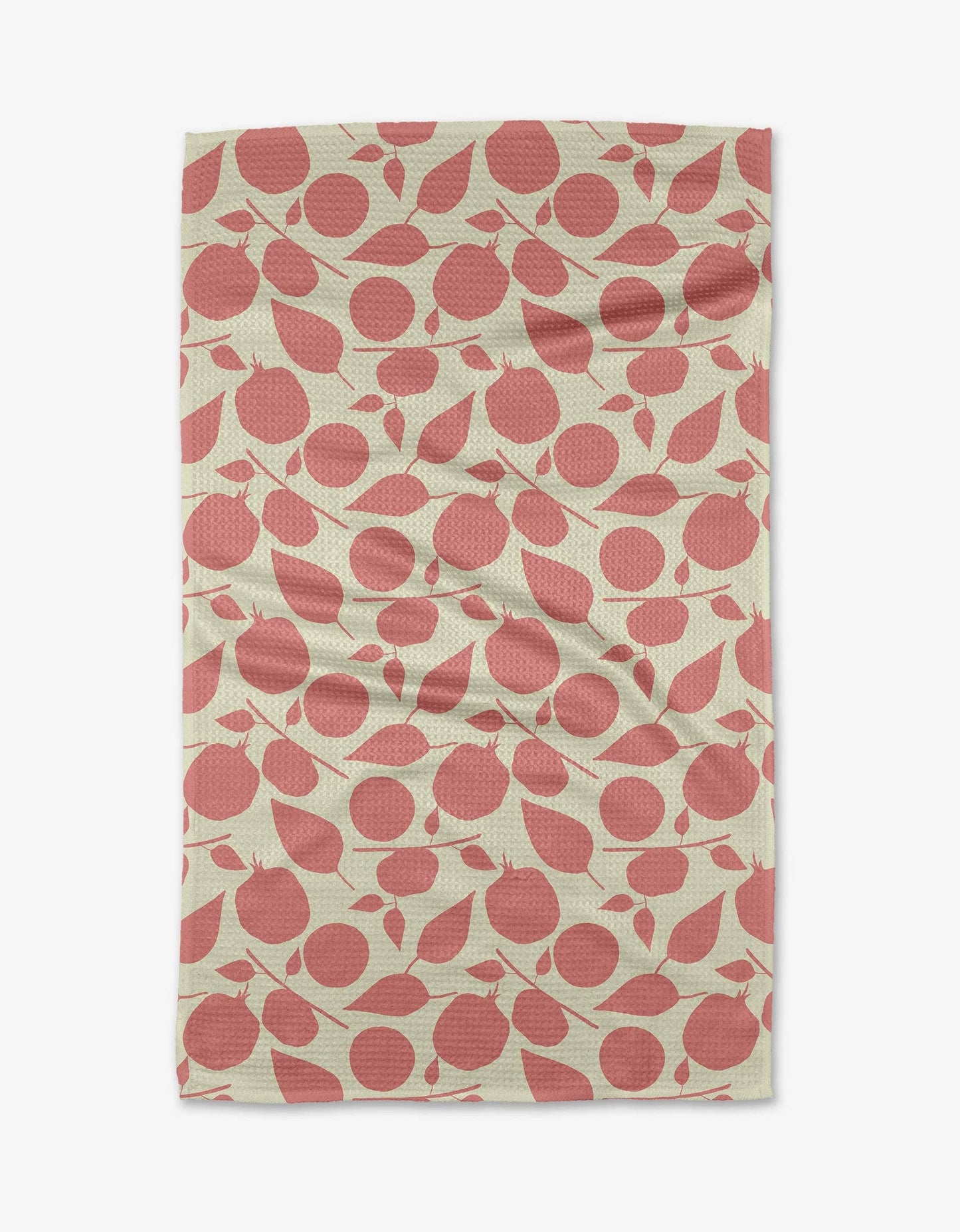 Geometry Kitchen Tea Towel: Dragon Fruit Frolic