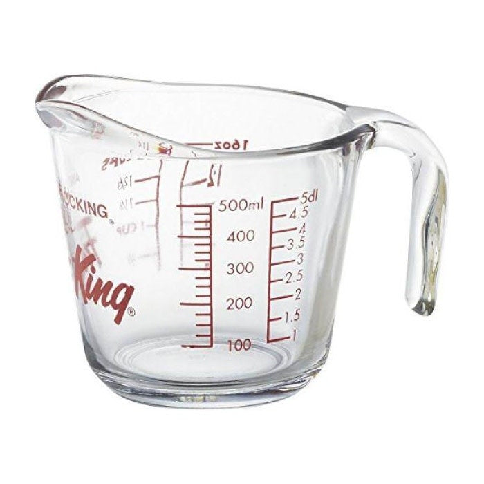  Anchor Hocking Fire-King Measuring Cup, Glass, 4-Cup: Clear  Measuring Cup: Home & Kitchen