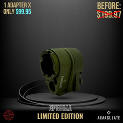 Army Green Special Limited Edition Aimaculate™ Folding Stock Adapter $99.95 Limited Time Offer