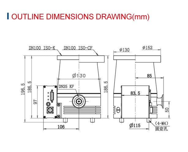 FF-100  150E turbo pump