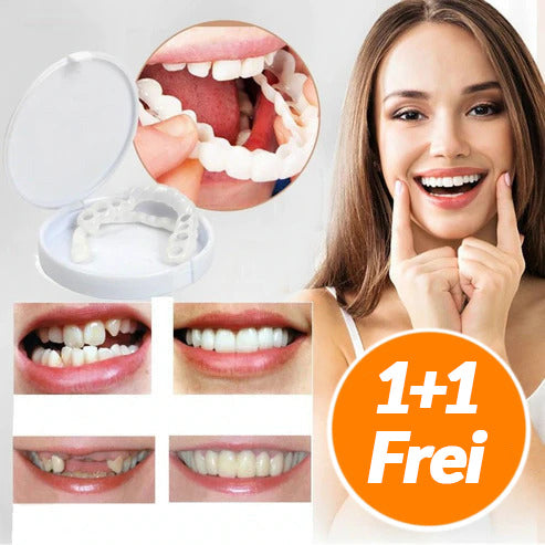 SmileFix™ Für perfekte Zähne | NUR HEUTE 1 + 1 GRATIS