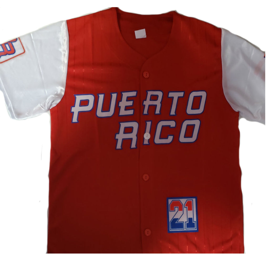 puerto rico baseball jersey youth