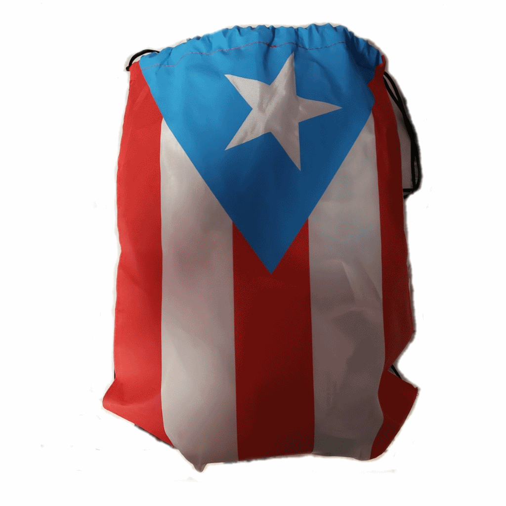 Modern Puerto Rico Flag Beach Chair 